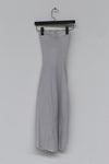 Marc le bihan belted tube top dress 21938-E21 GLACIER